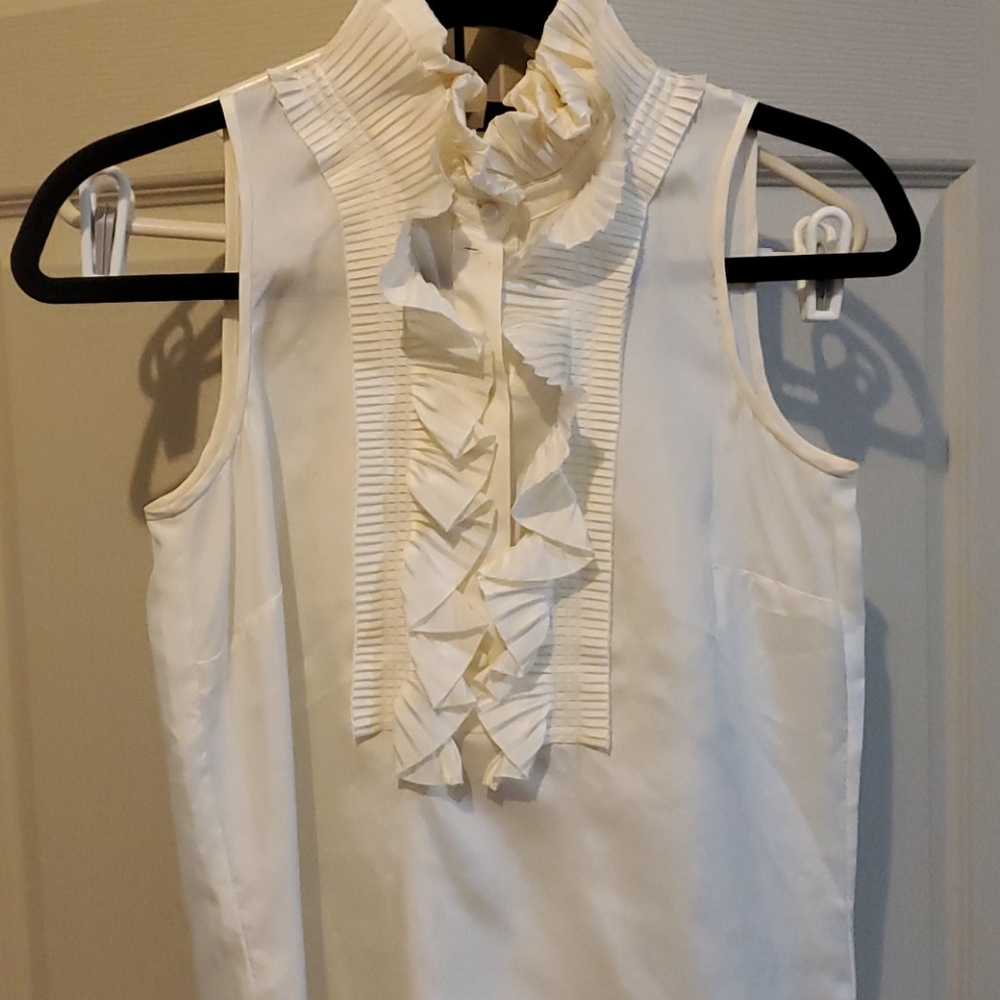 Silk tank top